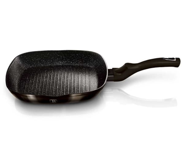 GRILLPANA 28cm BERLINGER HAUS BH-6611 SHINY BLACK