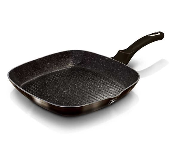 GRILLPANA 28cm BERLINGER HAUS BH-6611 SHINY BLACK