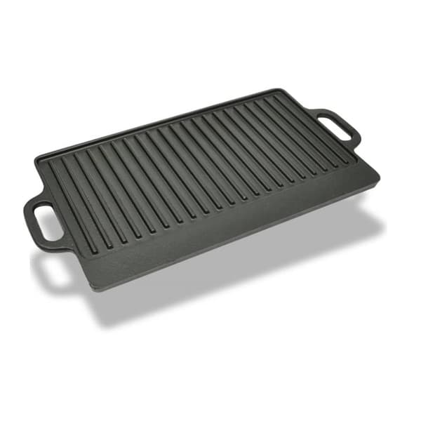 vidaXL Grillilevy valurauta grillilevy käännettävä 50x23 cm -  Grillipannut & -ritilät