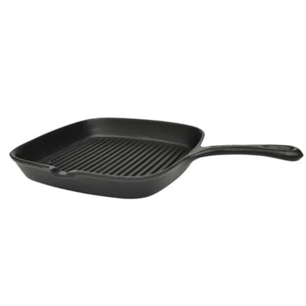 The Living Store grillpande i støbejern 24x23 cm -  Grillplader & grillpander