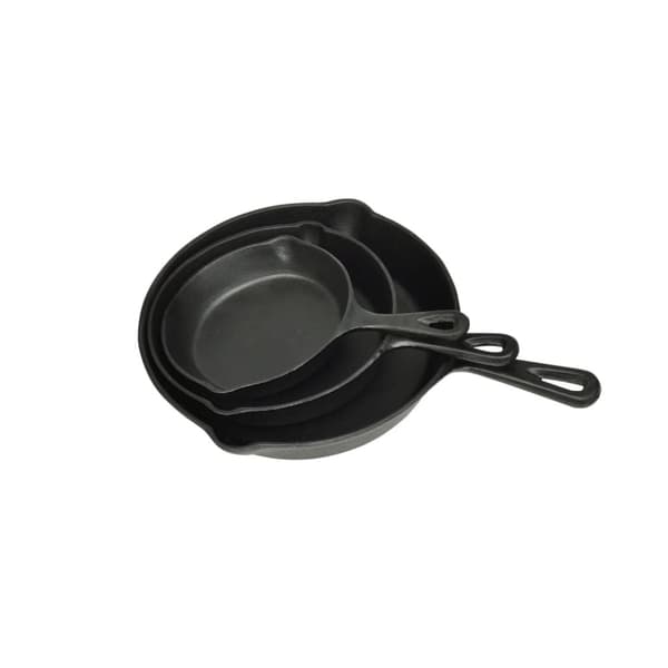 Stekpanna 3-pack 17, 21, 27 cm i diameter - Grillplatta - Grillplattor - Home & Living