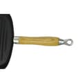 Miniatyrbillede 5 af 6: Grillpande i støbejern med træhåndtag 20x20 cm - Grillpander - Sliplet - Home & Living