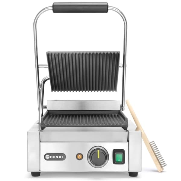 Kontakt enkeltrillet kontaktgrill 1800W - Hendi 263501