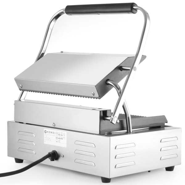 Kontakt PANINI rillet kontaktgrill 2200W - Hendi 263655