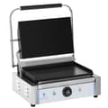 Miniatyrbild 3 av 5: Kontakt PANINI 2200W 230V dubbelsidig slät kontaktgrill Royal Catering
