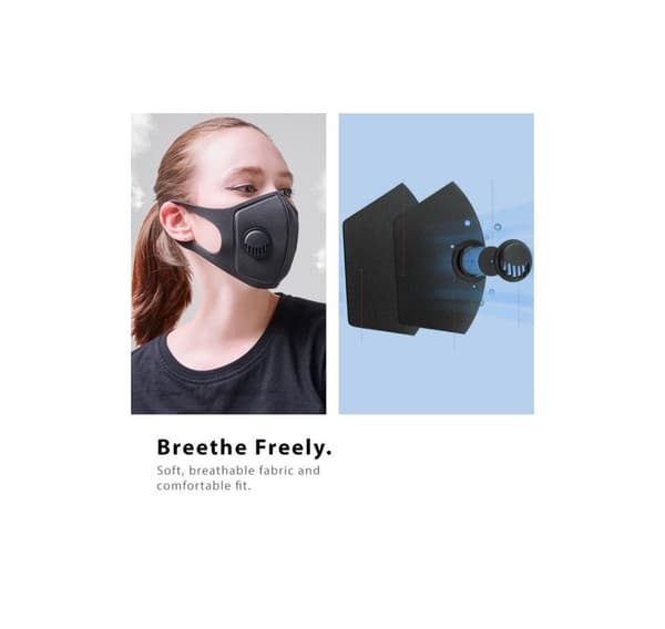 Genanvendelig maske sort FDTwelve E1