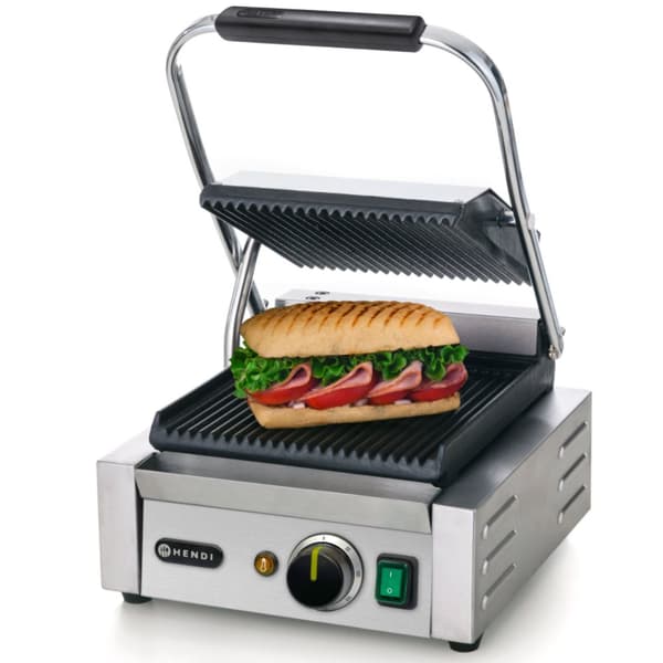 Kontakt enkeltrillet kontaktgrill 1800W - Hendi 263501