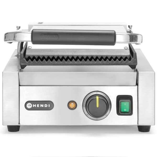 Kontakt enkeltrillet kontaktgrill 1800W - Hendi 263501