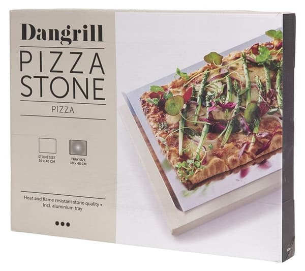 Dangrill Pizzasten med aluminiumplatta
