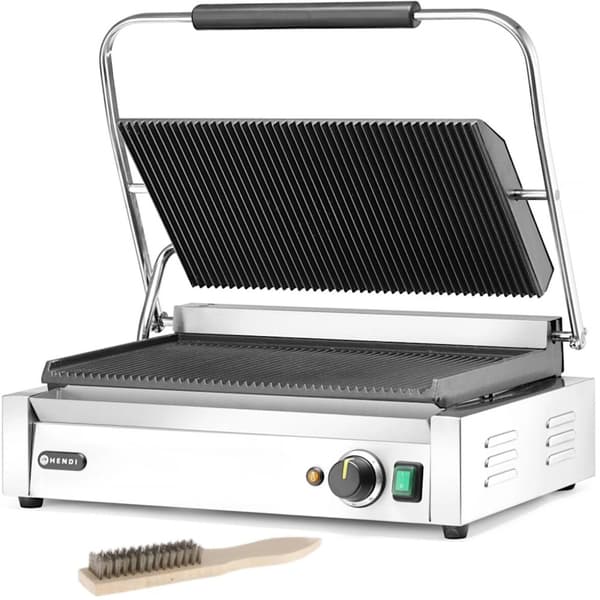 Pianini XL elektrisk kontaktgrill 548 x 415 mm 2700 W - Hendi 263624