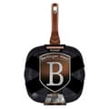Miniatyrbillede 2 af 3: GRANIT GRILLPANDE 28 cm BERLINGER HAUS BH-1889 ROSE GOLD NOIR