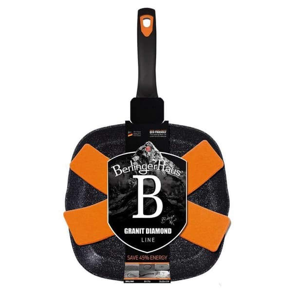 GRANIT DIAMANT GRILLPANA 28cm BERLINGER HAUS BH-1794