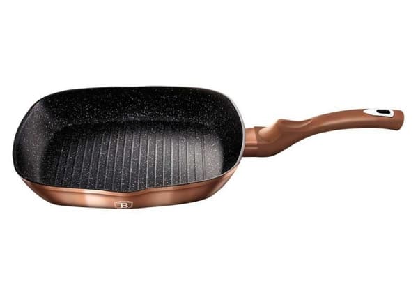 GRANIT GRILLPANA 28 cm BERLINGER HAUS ROSE GULD BH-1521