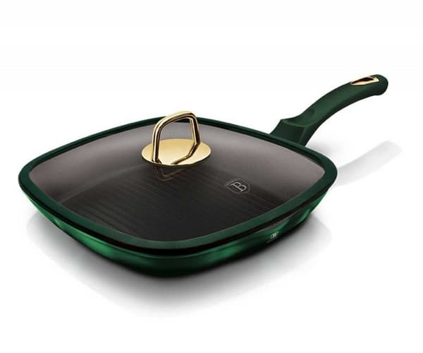 BERLINGER HAUS TITANIUM GRILLPAND 28cm BH-6051 EMERALD
