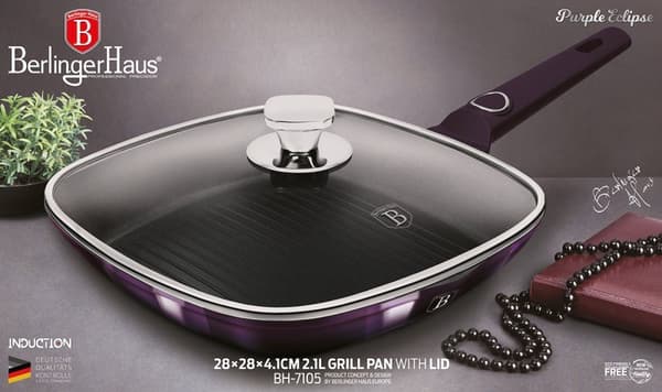 BERLINGER HAUS TITANIUM GRILLPANA 28cm BH-7105