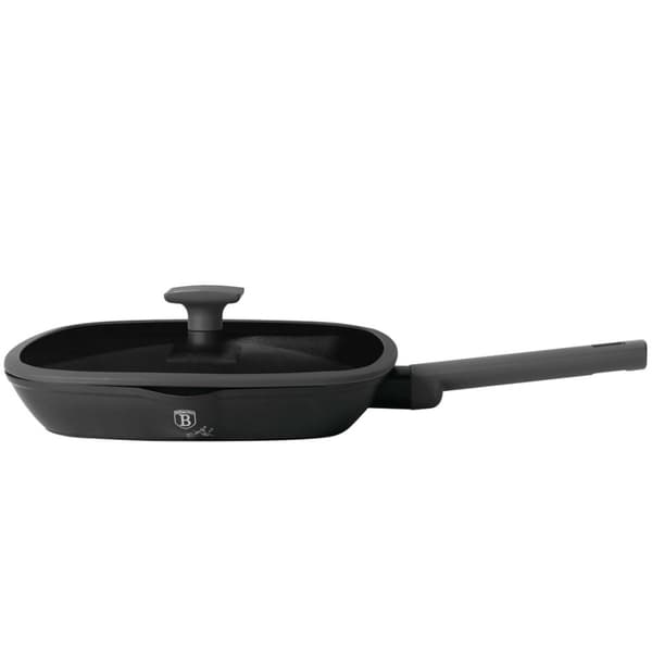 TITANIUM GRILLPANA MED LOCK 28cm BERLINGER HAUS BH-8127 ANTRACIT