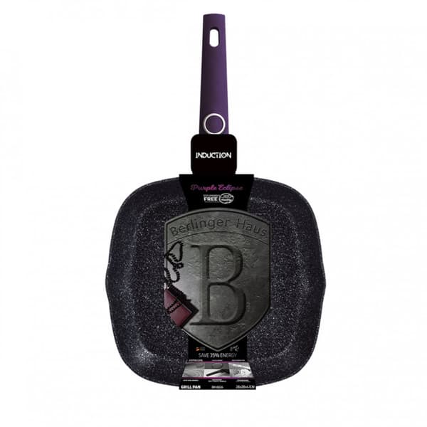 TITANIUM GRILL PAN BERLINGER HAUS BH-6634 LILA