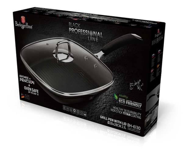 GRANIT GRILLPANA 28cm BERLINGERHAUS BH-6130