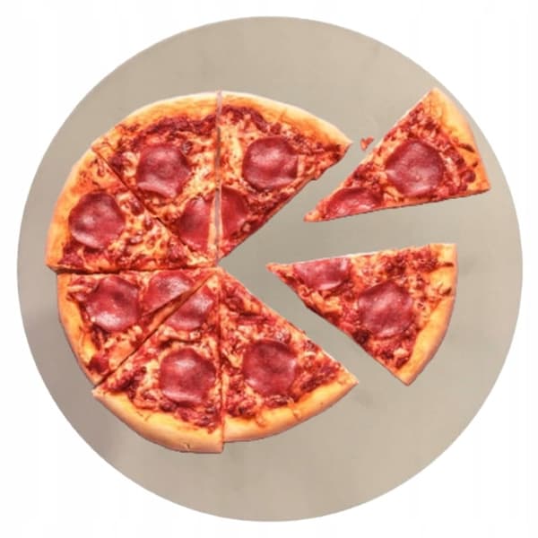 Pizzabagesten creme 33 cm 600 grader