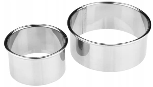 Metal udstikker, cirkel, 2 stk.