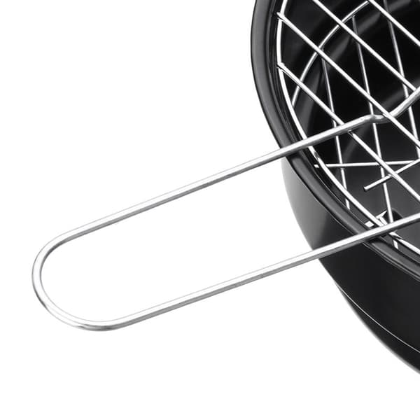 Liten & Kraftfull Portabel Grill – Perfekt för Picknick & Camping!