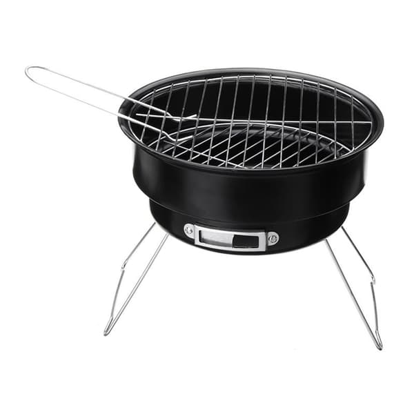 Liten & Kraftfull Portabel Grill – Perfekt för Picknick & Camping!
