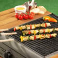 Miniatyrbillede 2 af 3: Grillspid 38 cm med træhåndtag