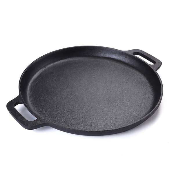 Valurautainen grilliastia 30 cm, jossa on vankka muotoilu