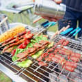 Miniatyrbillede 5 af 6: Sammenklappelig stor grill