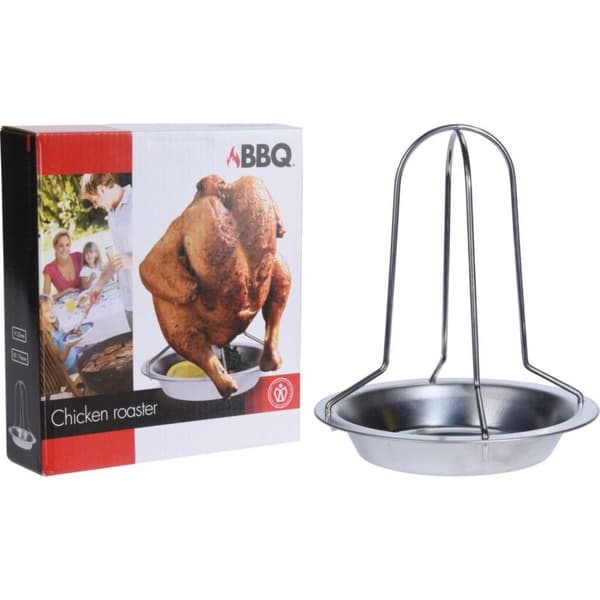 BBQ kylling grill i rustfrit stål