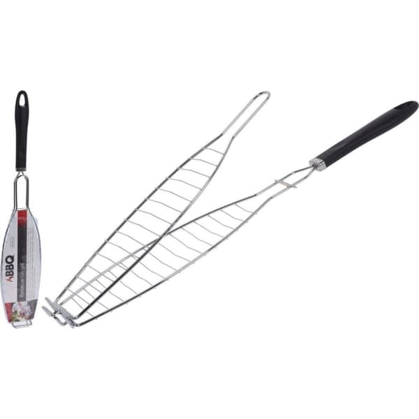 BBQ kalagrilli 58 cm musta/kromi