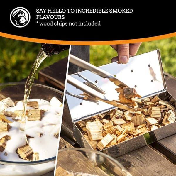 Smoker Box Rostfritt Stål MOUNTAIN GRILLERS