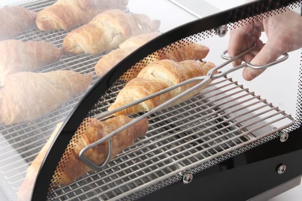 Stålgrill og serveringstang, længde 240 mm - Hendi 171400