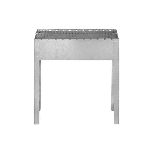 Mustang Kullgrill 50x30 cm Grillflate – Inkluderer 6 Stålspyd