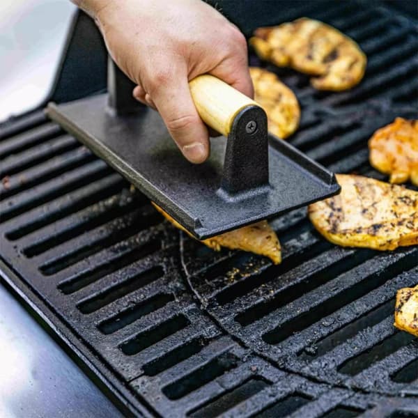 KINGHOFF KH-1758 GJUTJÄRNS STEAK BURGERPRESS
