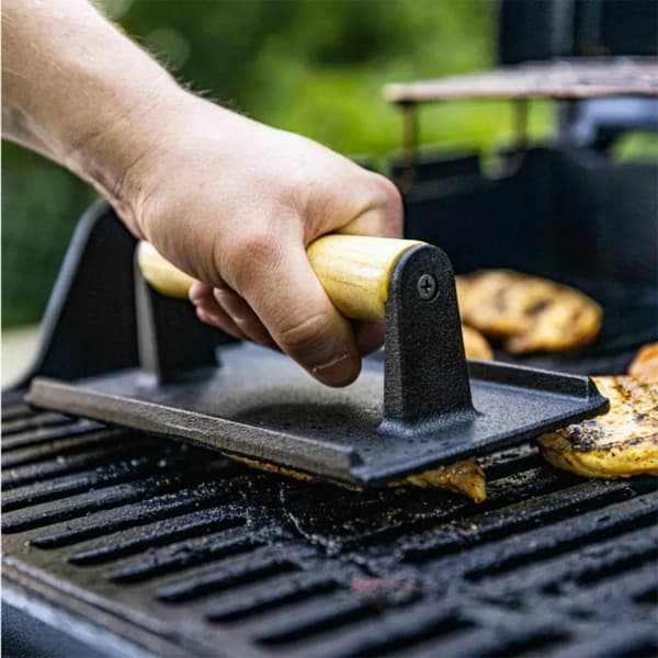 KINGHOFF KH-1758 GJUTJÄRNS STEAK BURGERPRESS