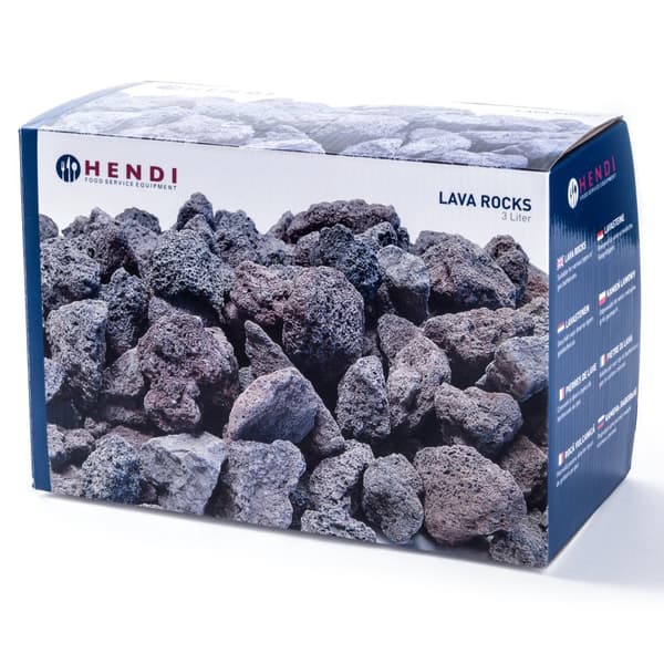 Laavakivi kaasugrilliin 3kg - Hendi 152706