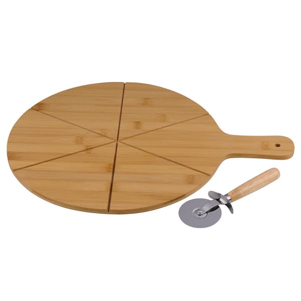 Pizzaskjærebrett med kniv