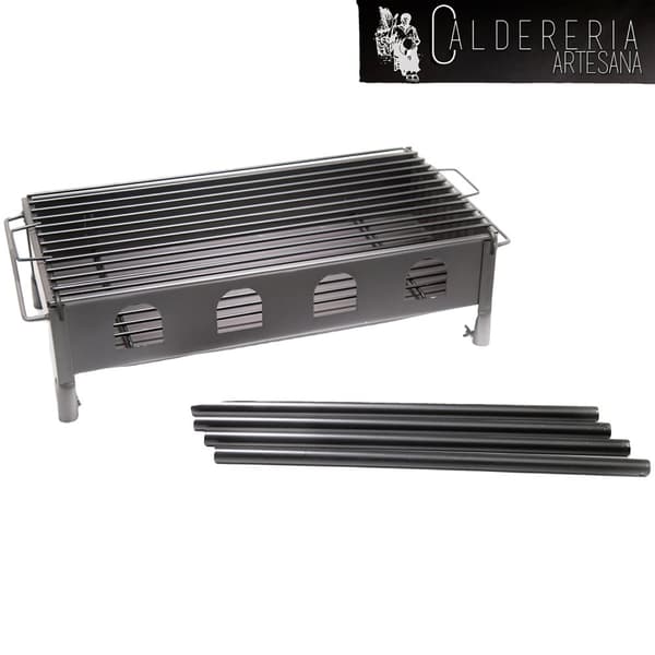 Kulgrill med kul, aftagelige ben, holdbar konstruktion, 350x200x500mm, 450x250x600mm, 650x350x650mm,650x350x650mm traditionel 650x350x650mm traditional