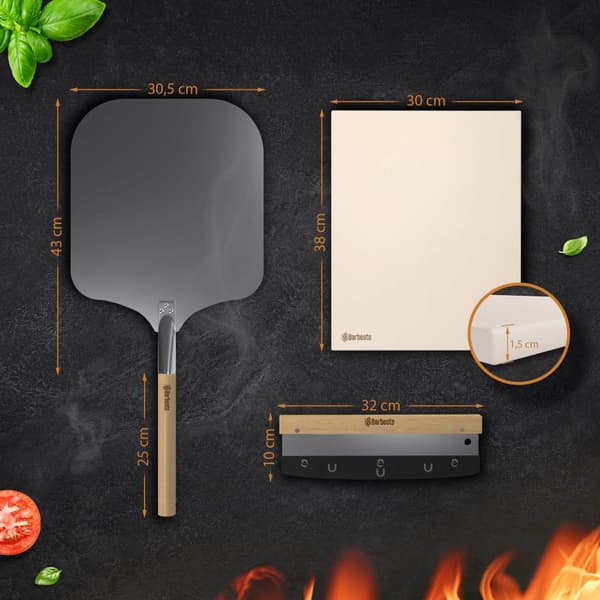 CLP Pizza sten set