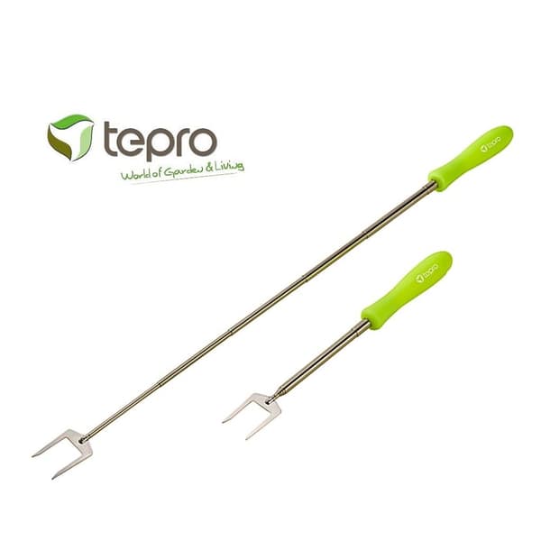 Tepro 8237 2 grilliteleskooppivartaat 33-82cm vihreä