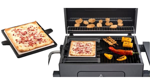 Tepro 8578 Indsæt pizzasten til 8570 hovedgrill