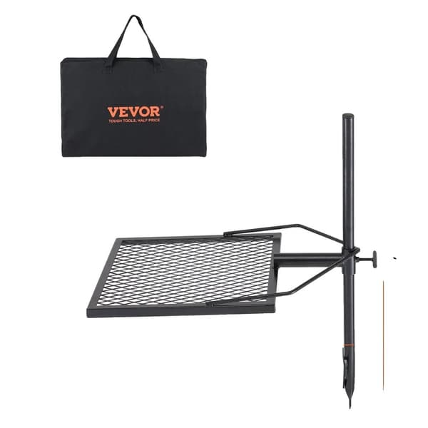 Campfire Grill, Kraftig Stål, Høj Temperatur Modstand,Firkant