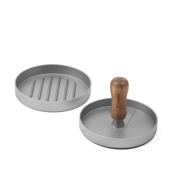 Prag | NEM GRILL | til burgere med akaciehåndtag | 12x9cm | 892474