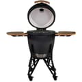 Miniatyrbild 4 av 9: Kamado kolgrill med högkvalitativ keramisk konstruktion och mångsidigt grillsystem