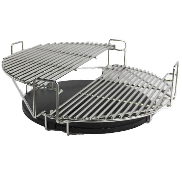Kamado kolgrill med högkvalitativ keramisk konstruktion och mångsidigt grillsystem