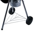 Miniatyrbilde 5 av 5: Kullgrill med termometer, emaljert lokk og stor grillflate på 47 cm