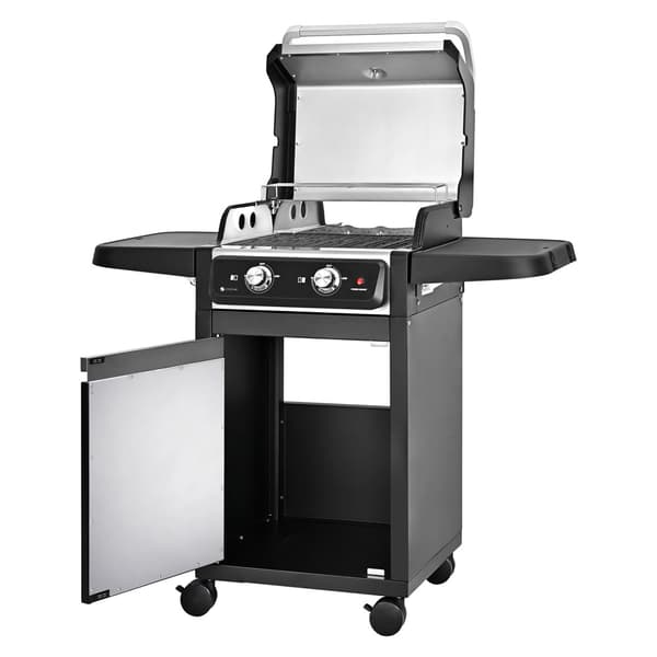 Ströme Elektrisk grill med to separate varmezoner og 3000W effekt