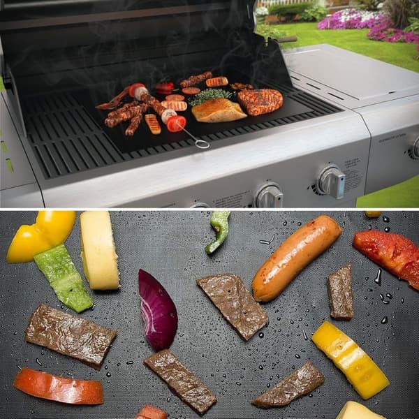 5-pak - Grillmåtte / Non-Stick Måtte til Grill