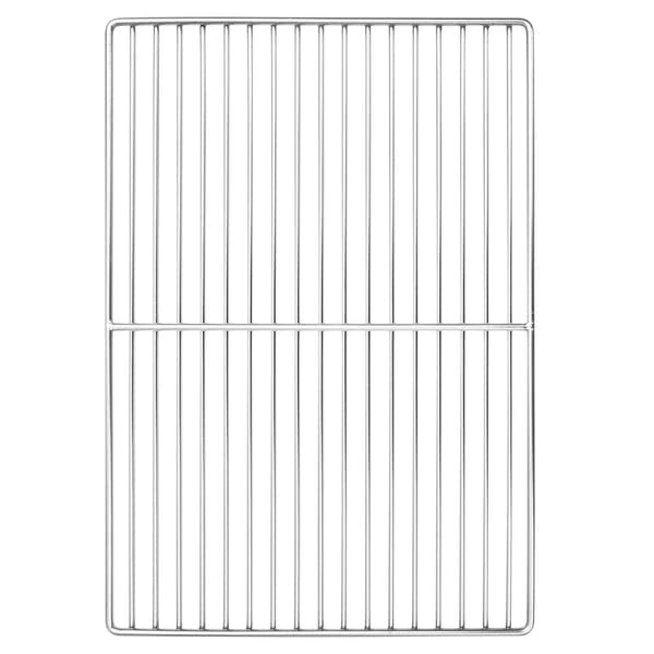BBQ Grillgaller med Handtag Rektangulär 47x32,5 cm 304 Rostfritt Stål